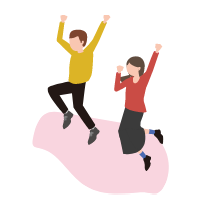 キャリアアップイラスト